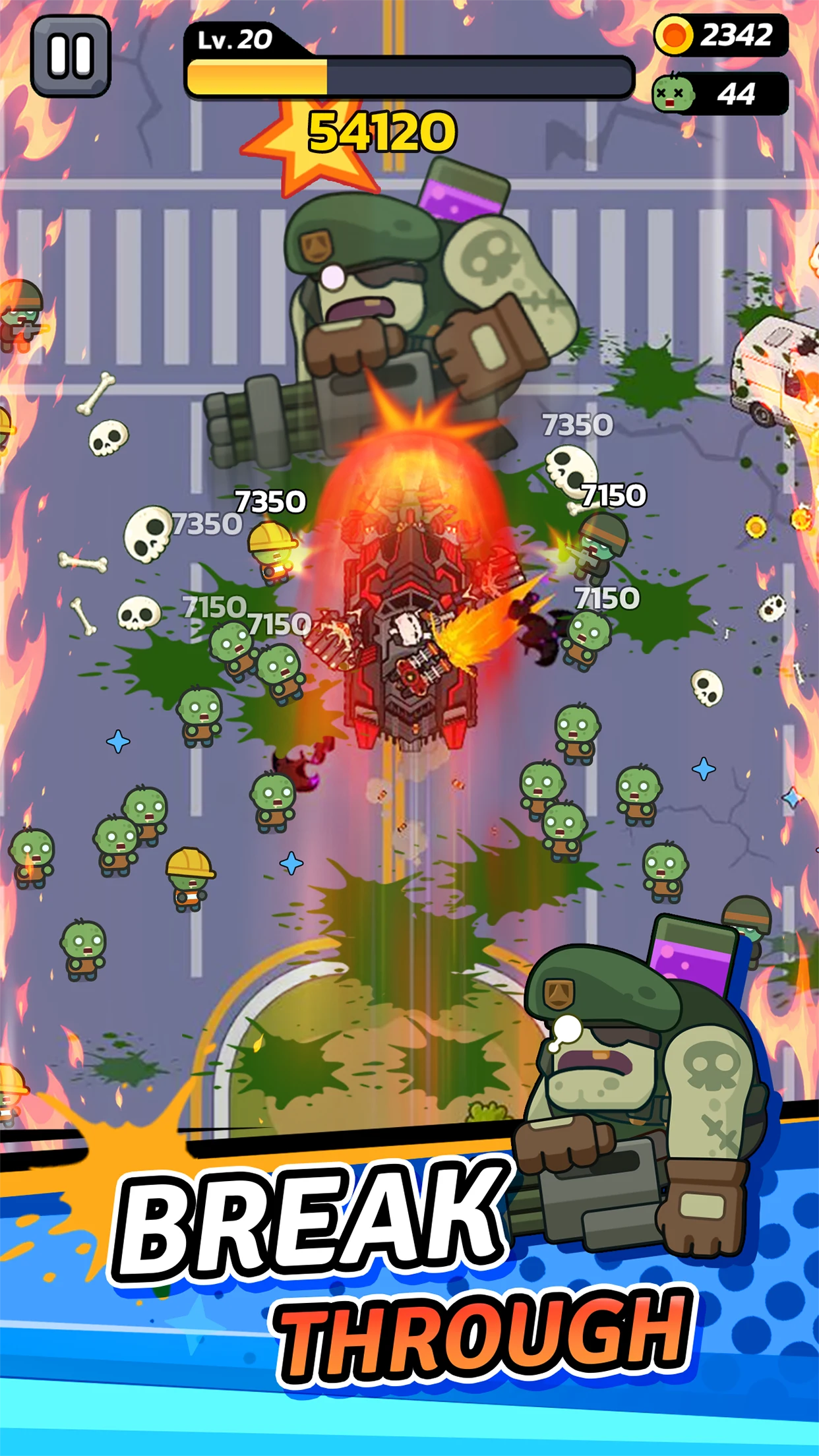 Crash Cat : Zombie Survivor screenshot